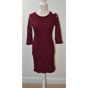 Womens 6P Dress * Spence * Cranberry Red